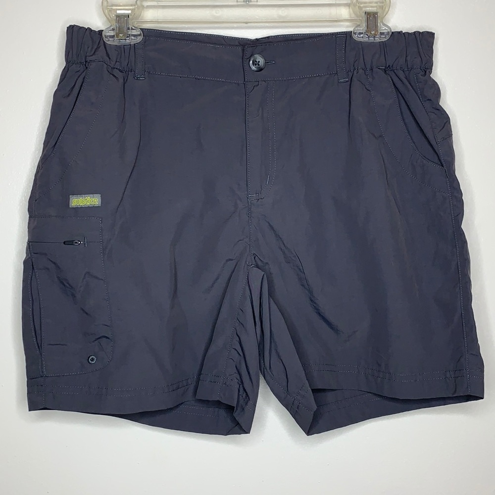 SOLSTICE Shorts Gray Camping Hiking Outdoor Active Wear Lightweight Cargo Small